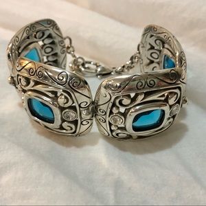 Fun Brighton silver bracelet!